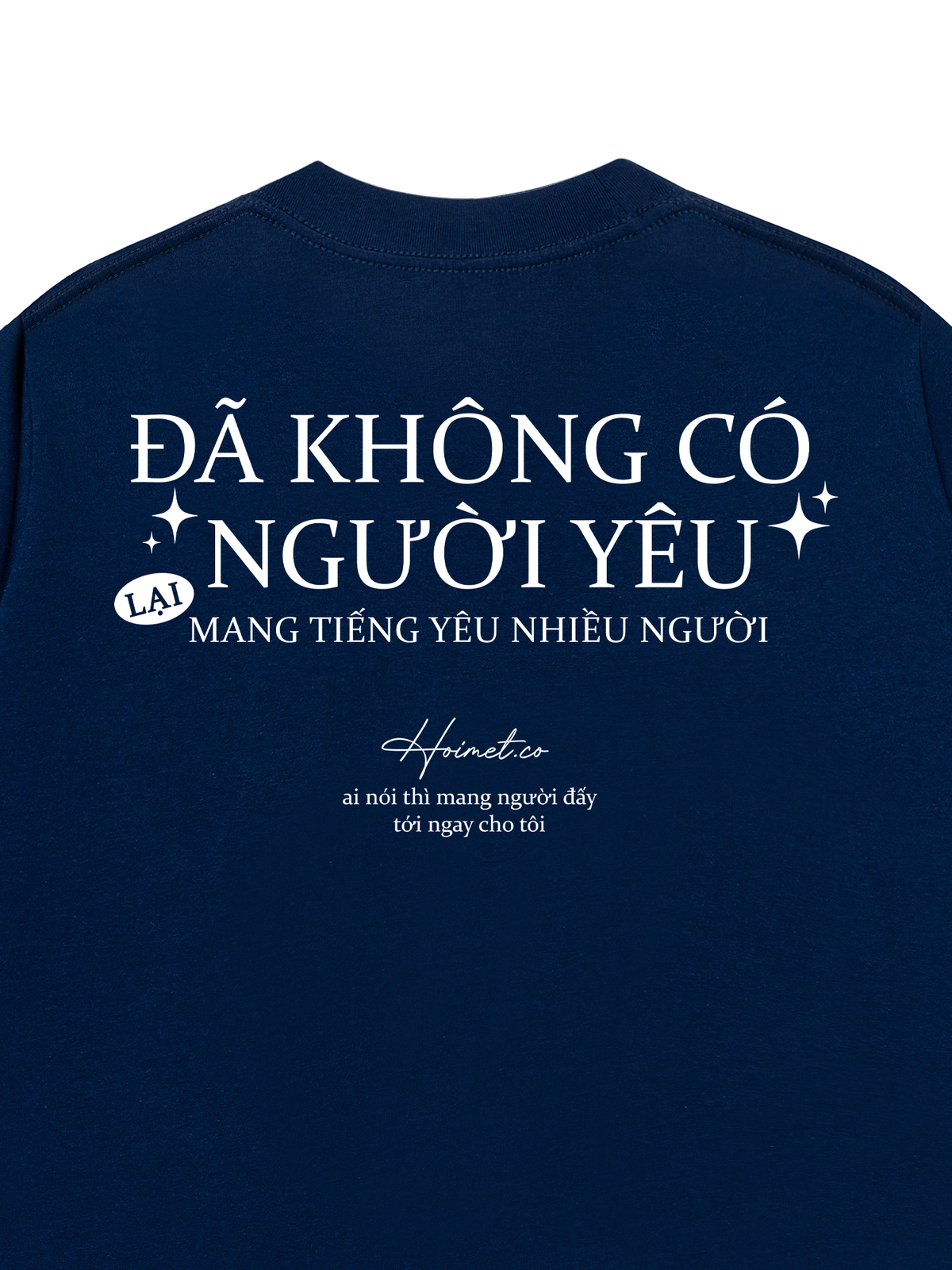 Áo Thun Relaxed Fit Không Có Người Yêu