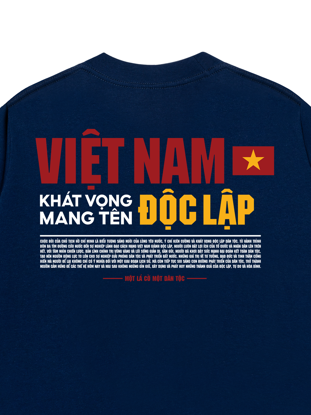 Áo Thun Relaxed Fit Việt Nam Độc Lập