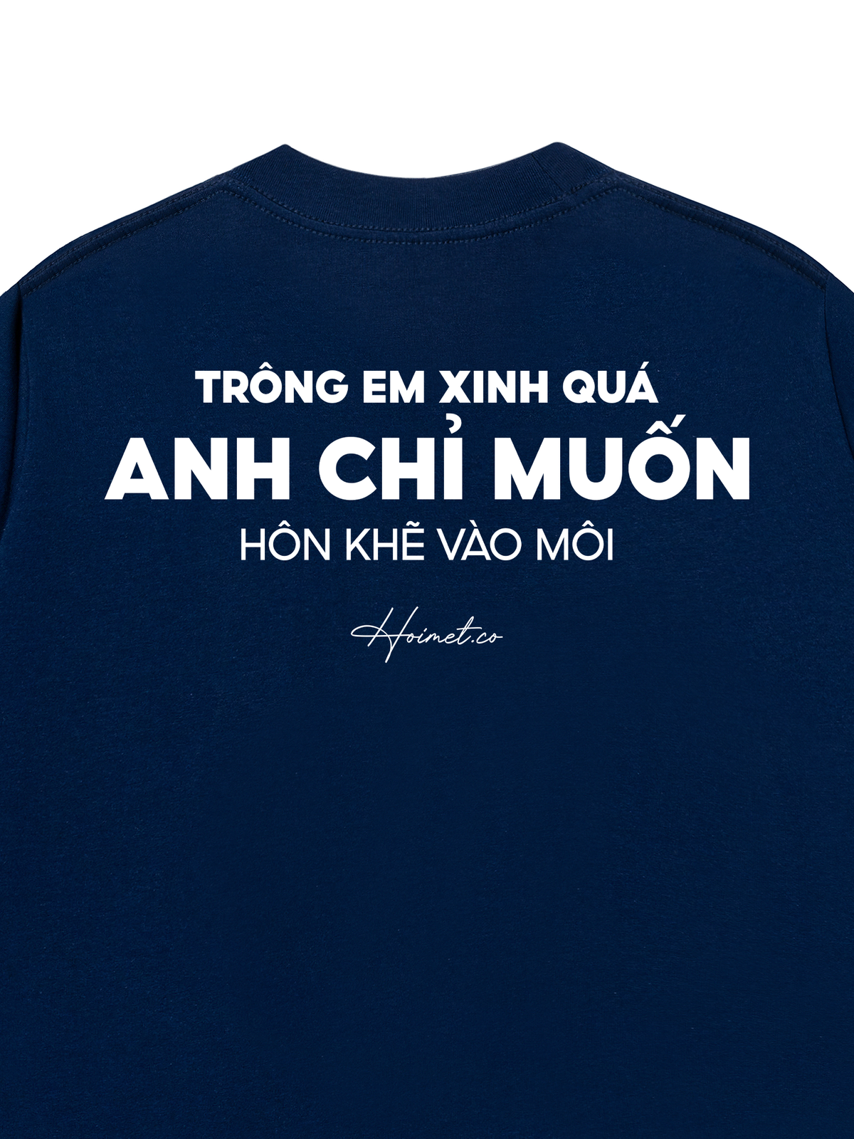 Áo Thun Relaxed Fit Hôn Khẽ Vào Môi