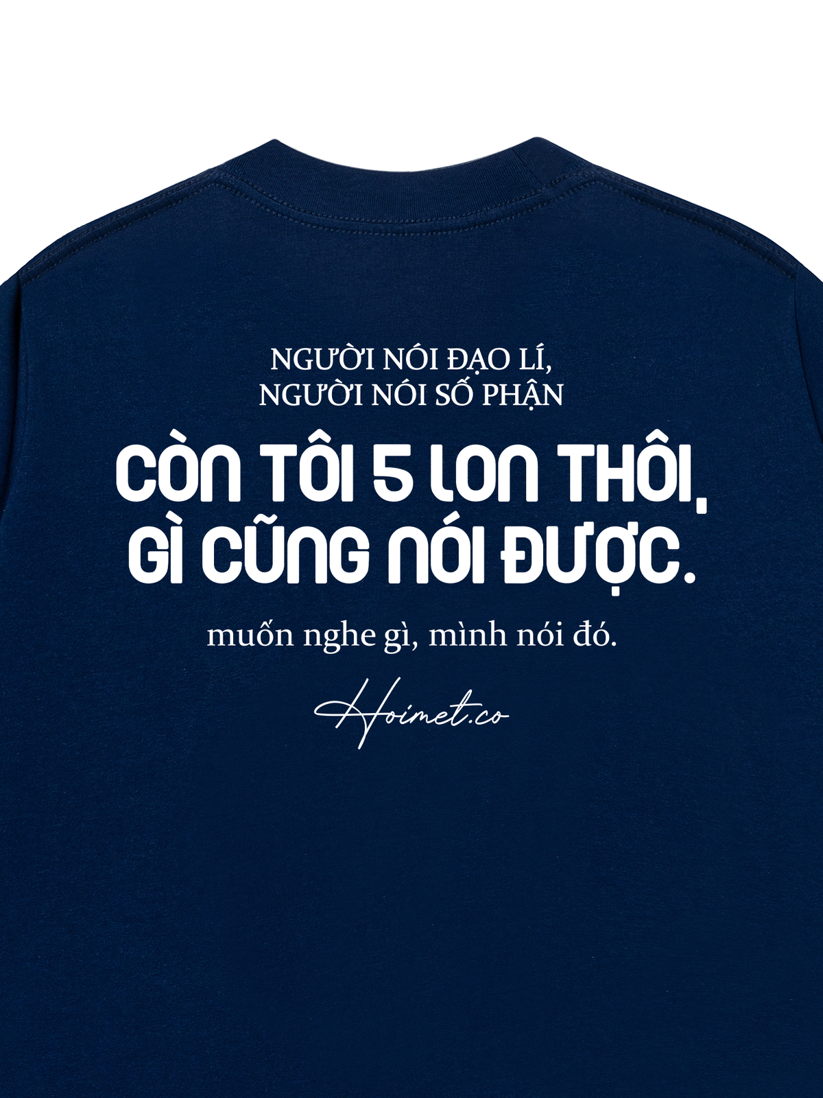 Áo Thun Relaxed Fit 5 Lon Thôi