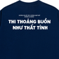 Áo Thun Relaxed Fit Thất Tình