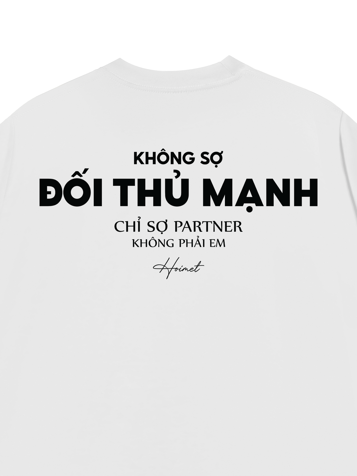 Áo Thun Relaxed Fit Partner Không Phải Em