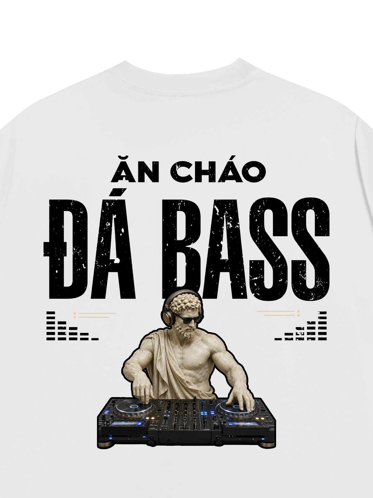 Áo Thun Relaxed Fit Ăn Cháo Đá Bass