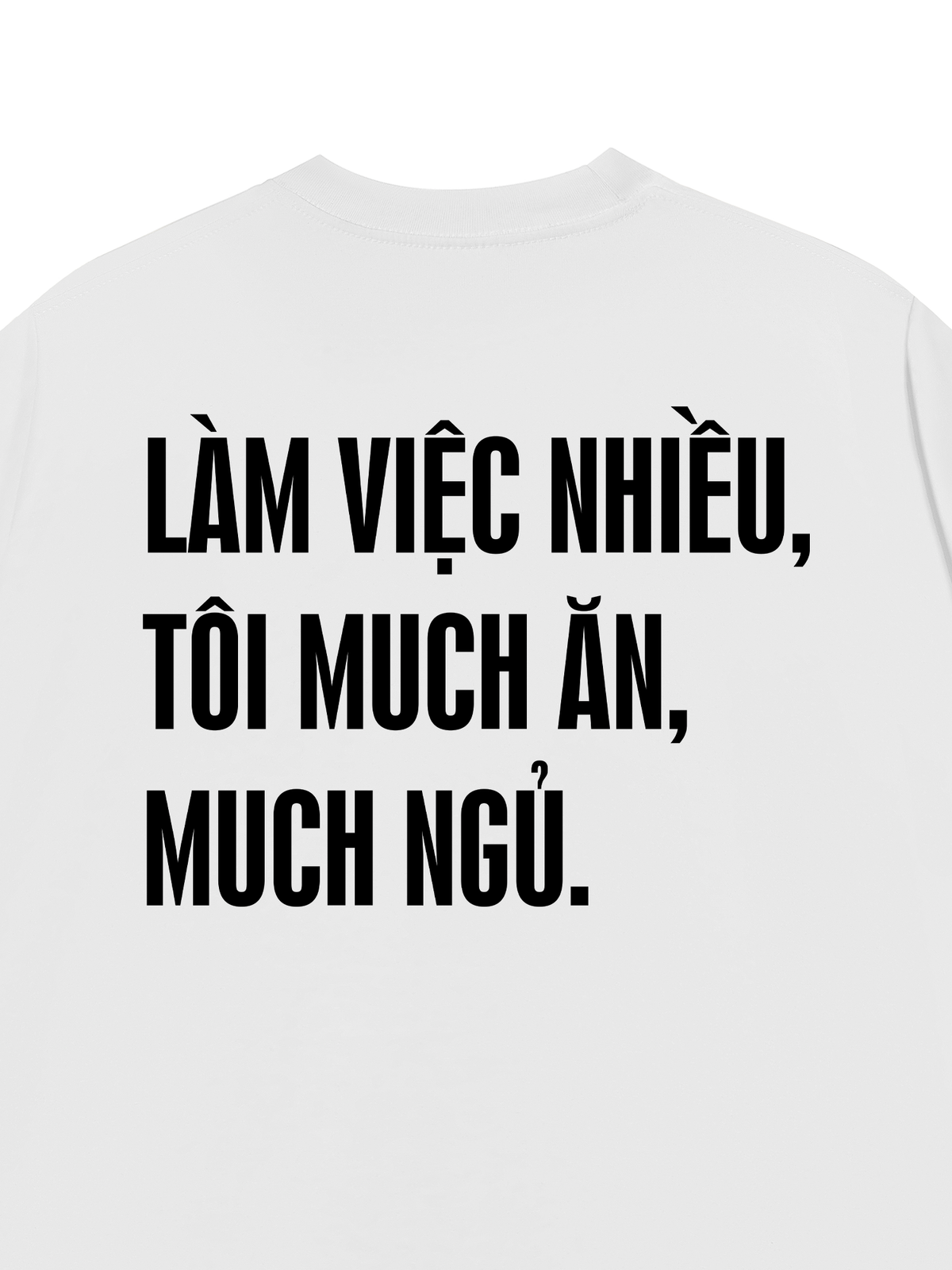 Áo Thun Relaxed Fit Much Ăng Much Ngủ