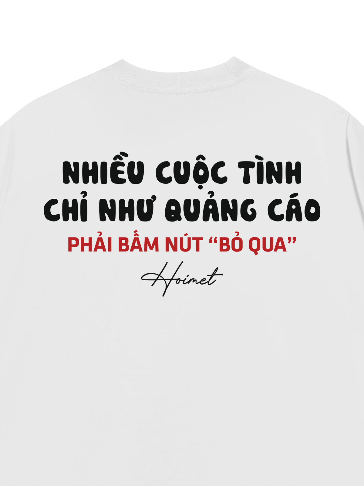 Áo Thun Relaxed Fit Bỏ Qua