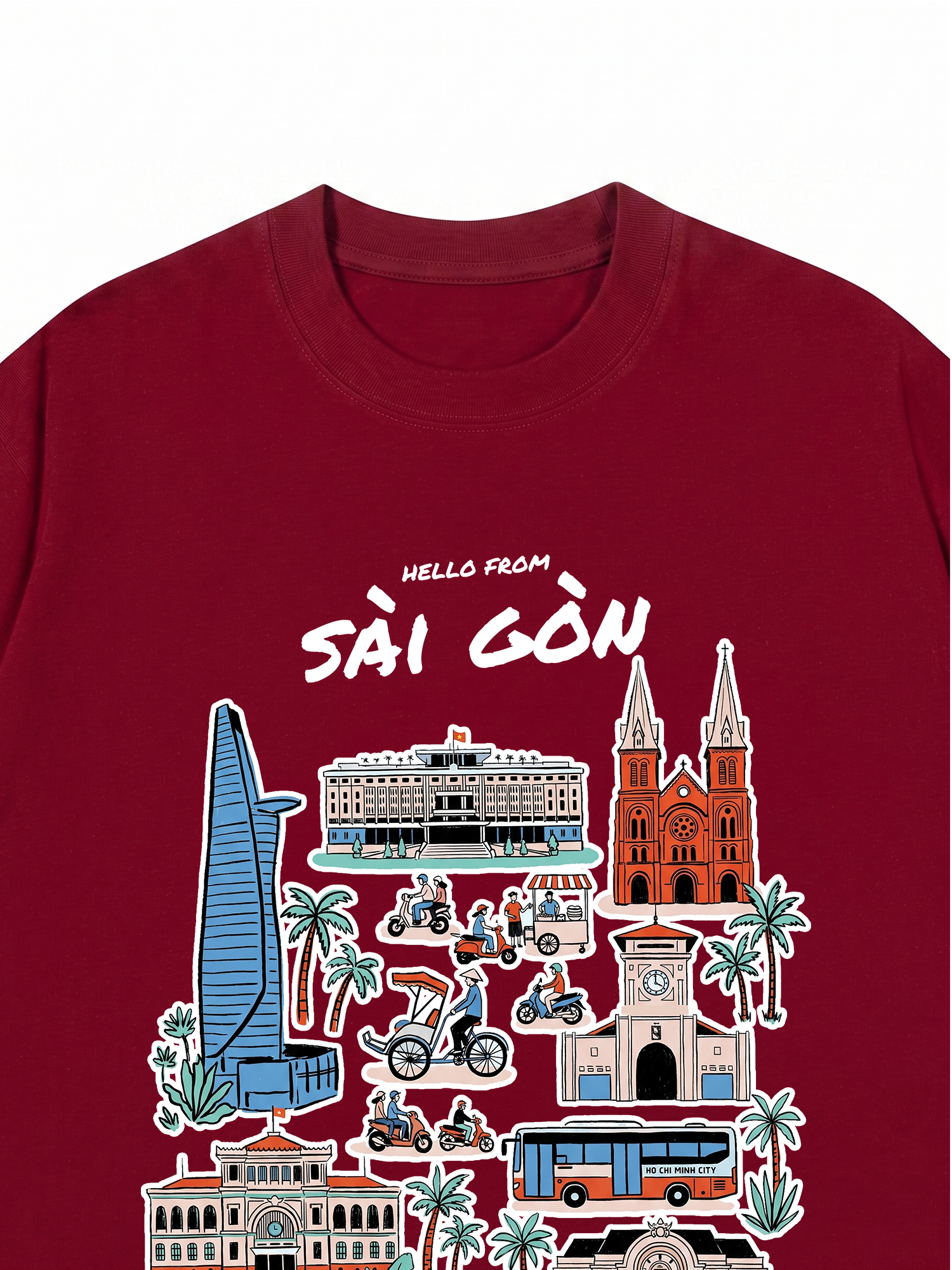 Áo Thun Relaxed Fit Hello From Sài Gòn