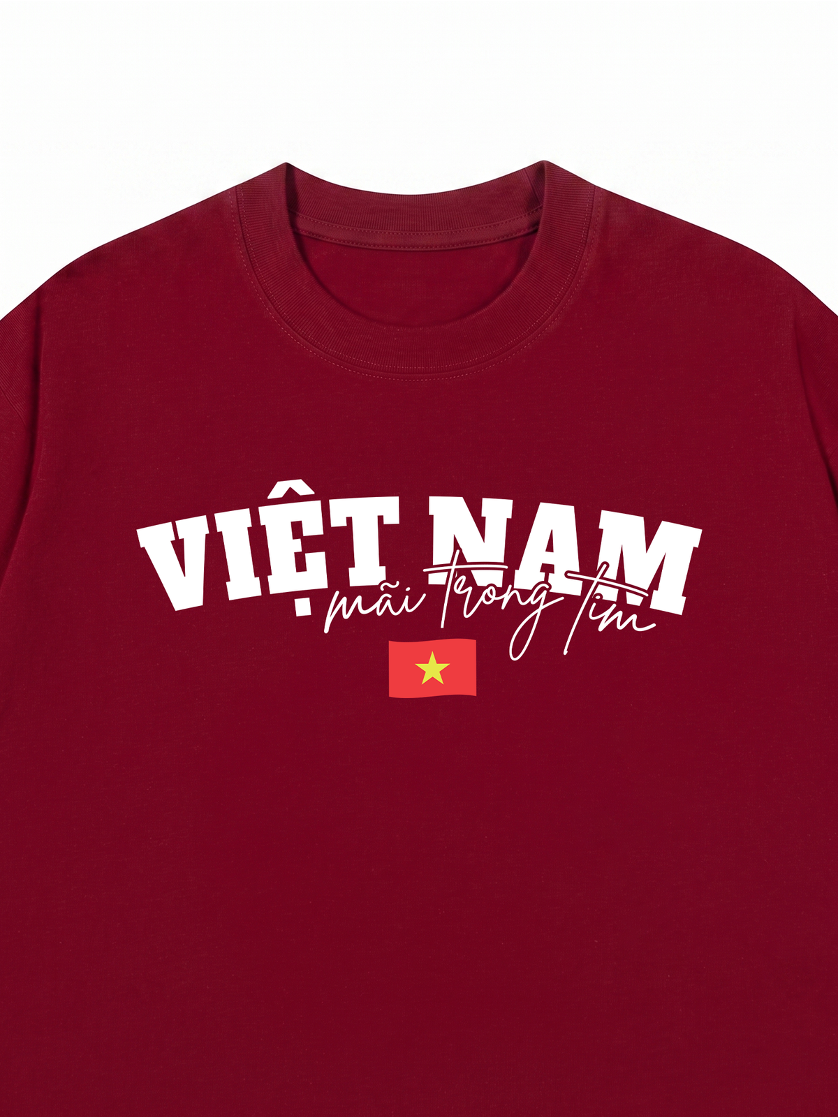 Áo Thun Relaxed Fit Việt Nam Trong Tim
