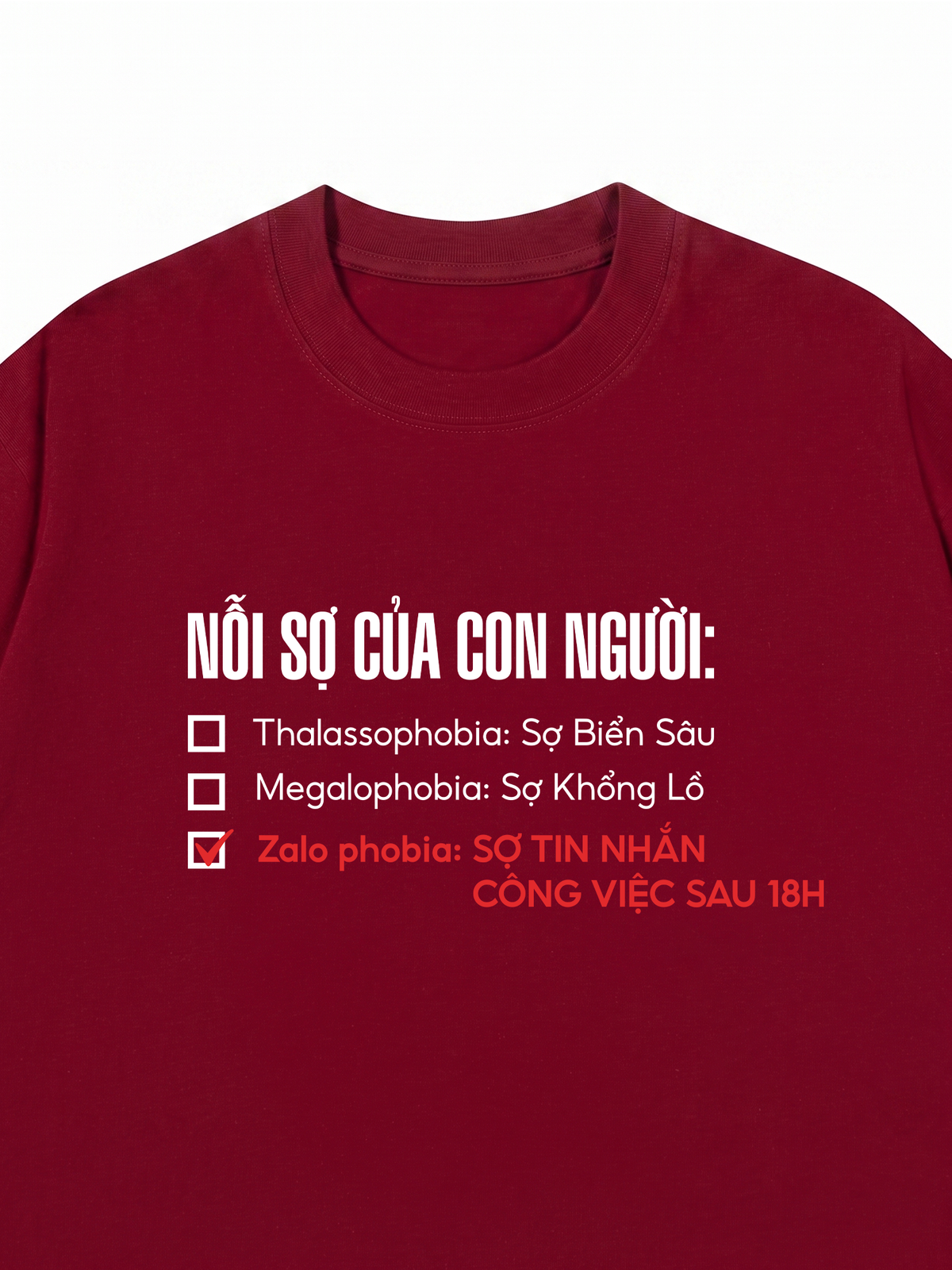 Áo Thun Relaxed Fit Zalophobia