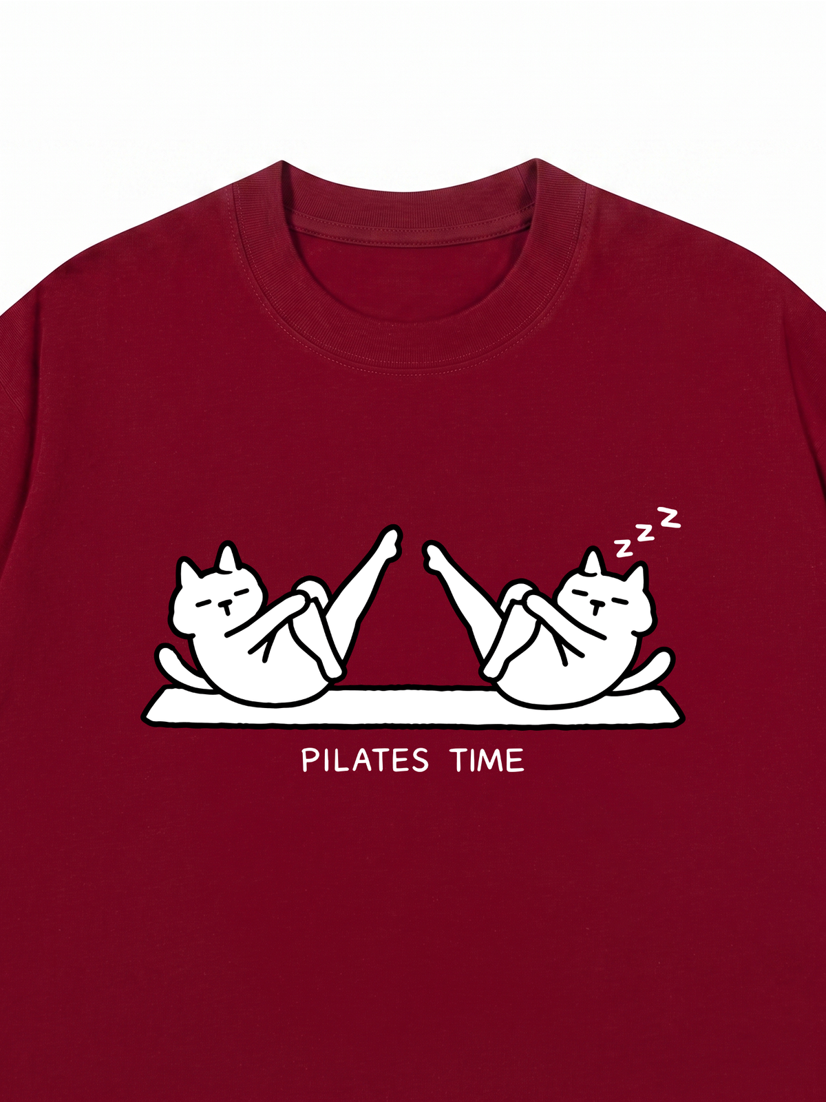 Áo Thun Relaxed Fit Pilates Time