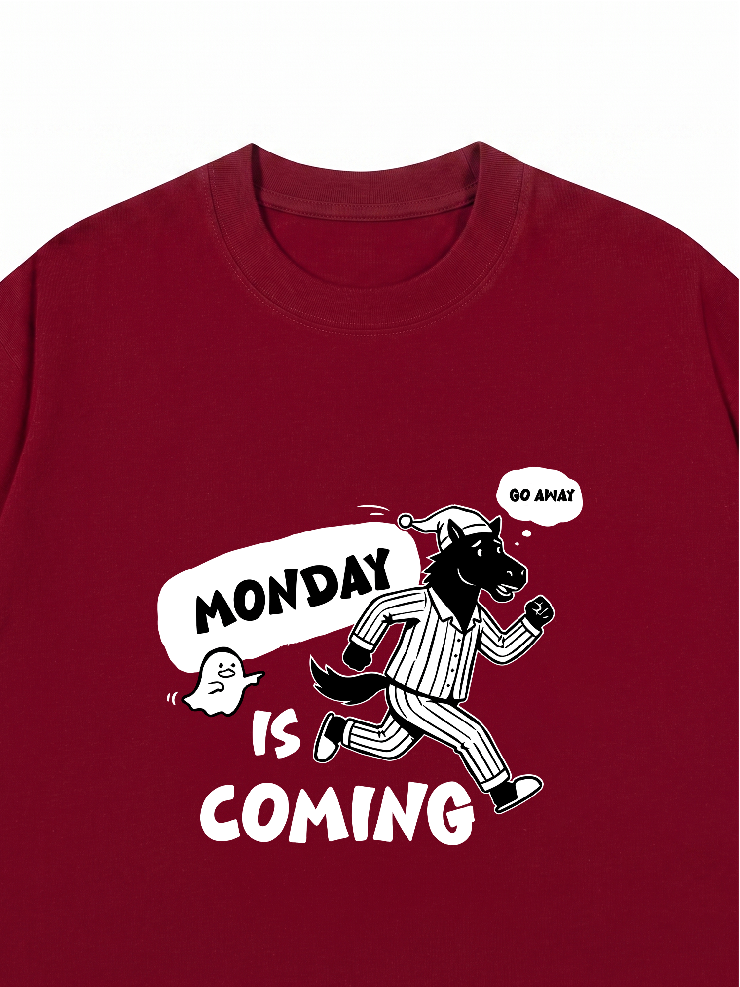 Áo Thun Relaxed Fit Monday Is Coming