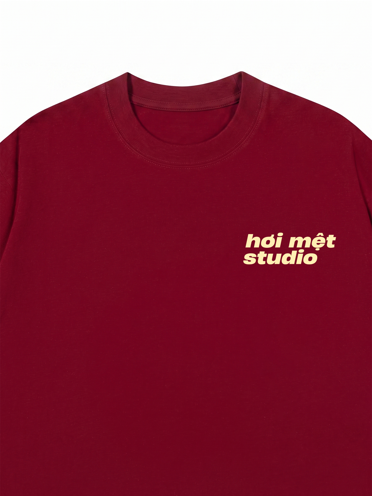 Áo Thun Relaxed Fit Dáng Nuột Không Tuột Mất Anh