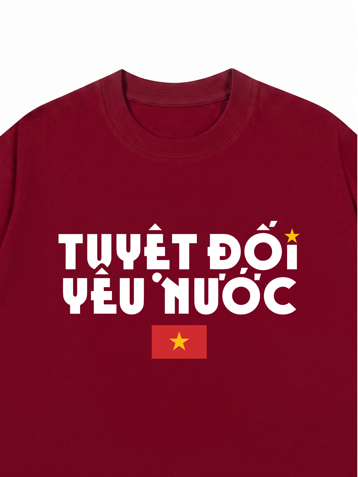Áo Thun Relaxed Fit Tuyệt Đối Yêu Nước