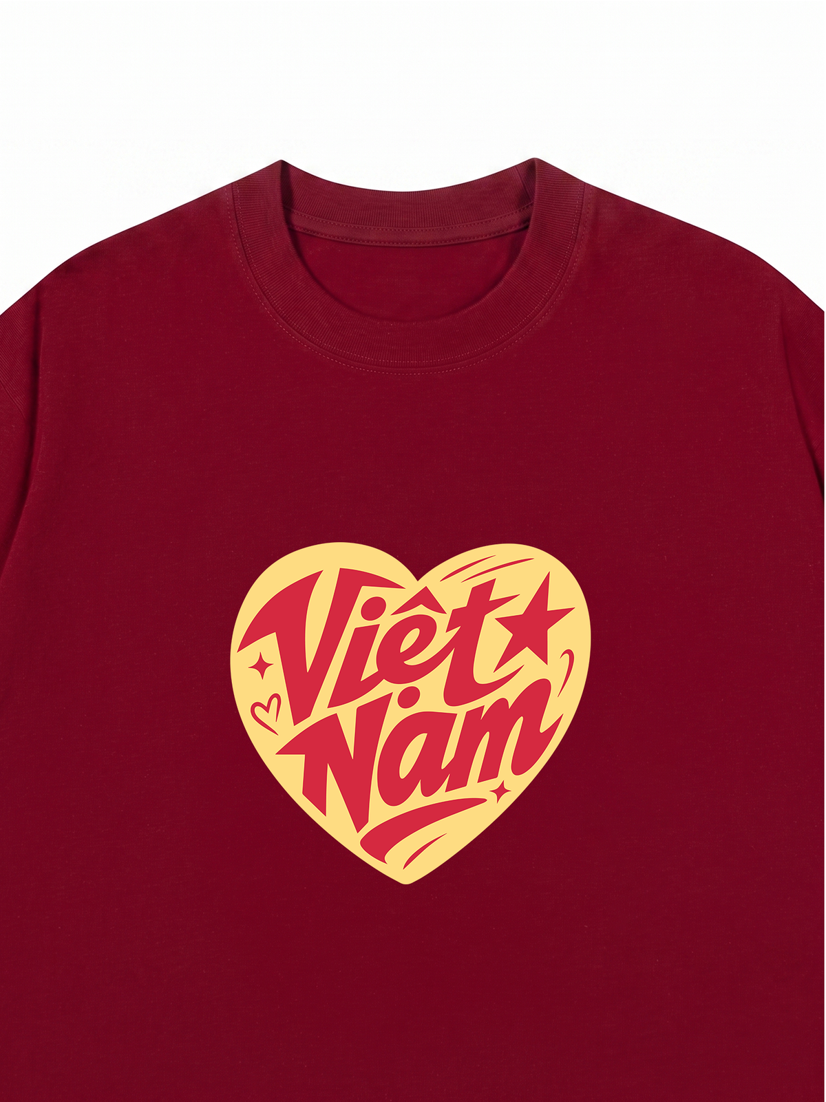 Áo Thun Relaxed Fit I Love Việt Nam