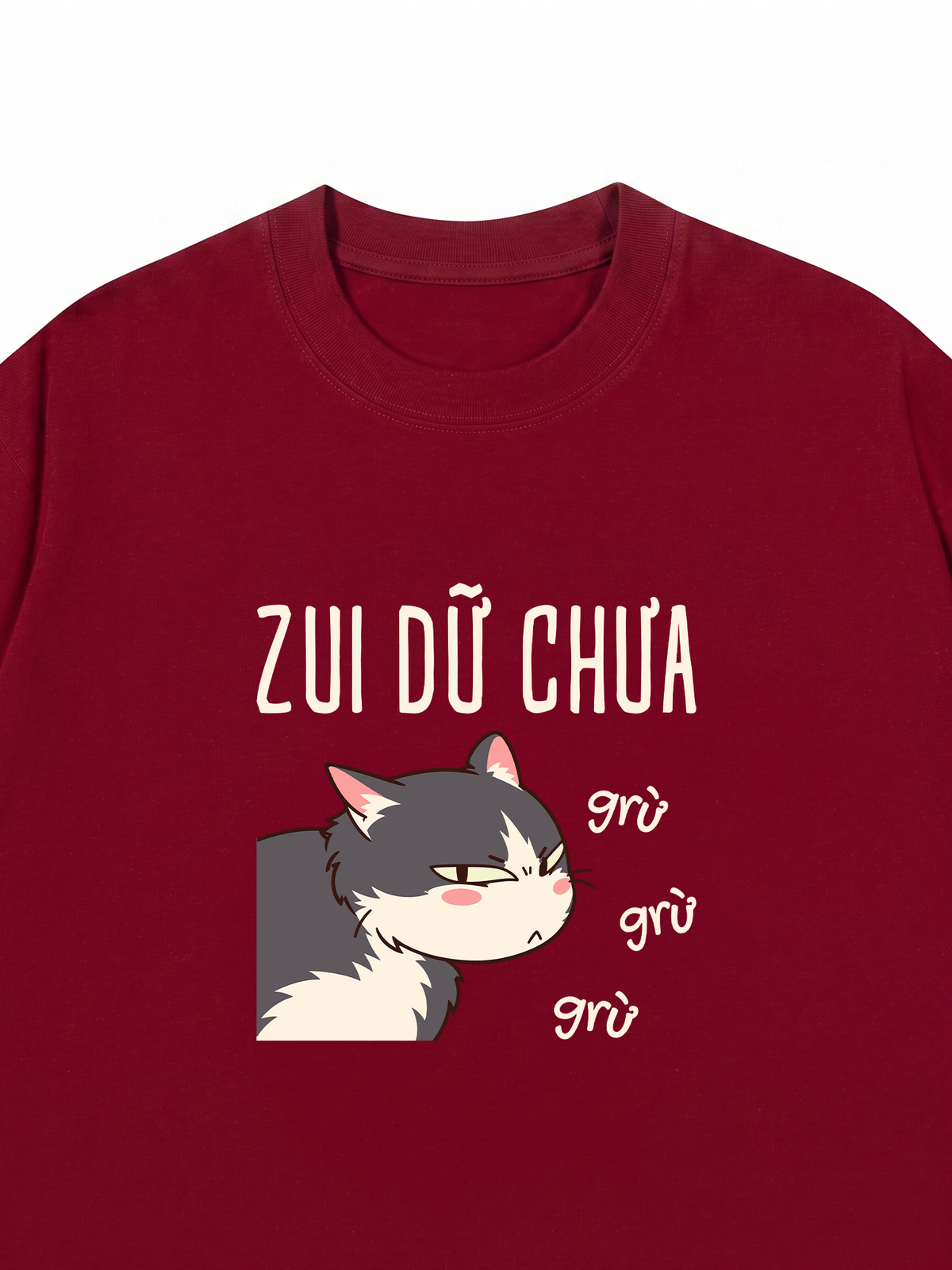 Áo Thun Relaxed Fit Zui Dữ Chưa