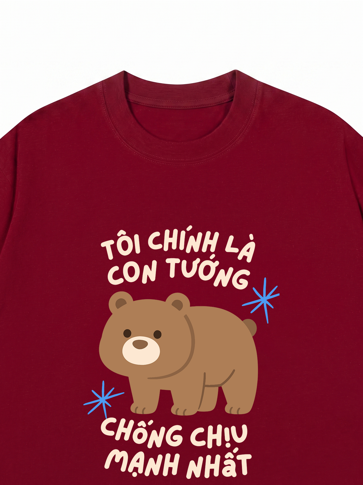 Áo Thun Relaxed Fit Con Tướng Chống Chịu