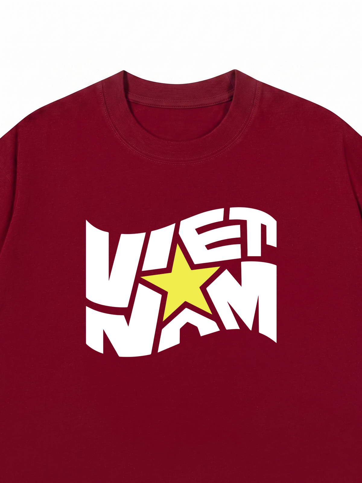 Áo Thun Relaxed Fit Lá Cờ Việt