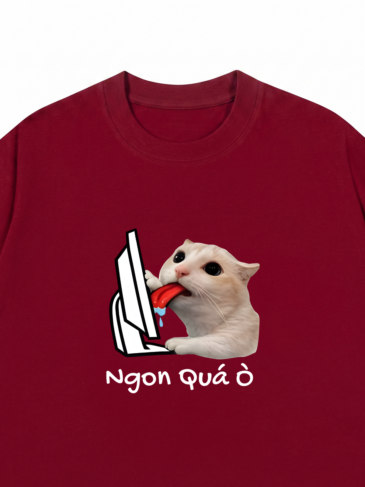 Áo Thun Relaxed Fit Ngon Quá À
