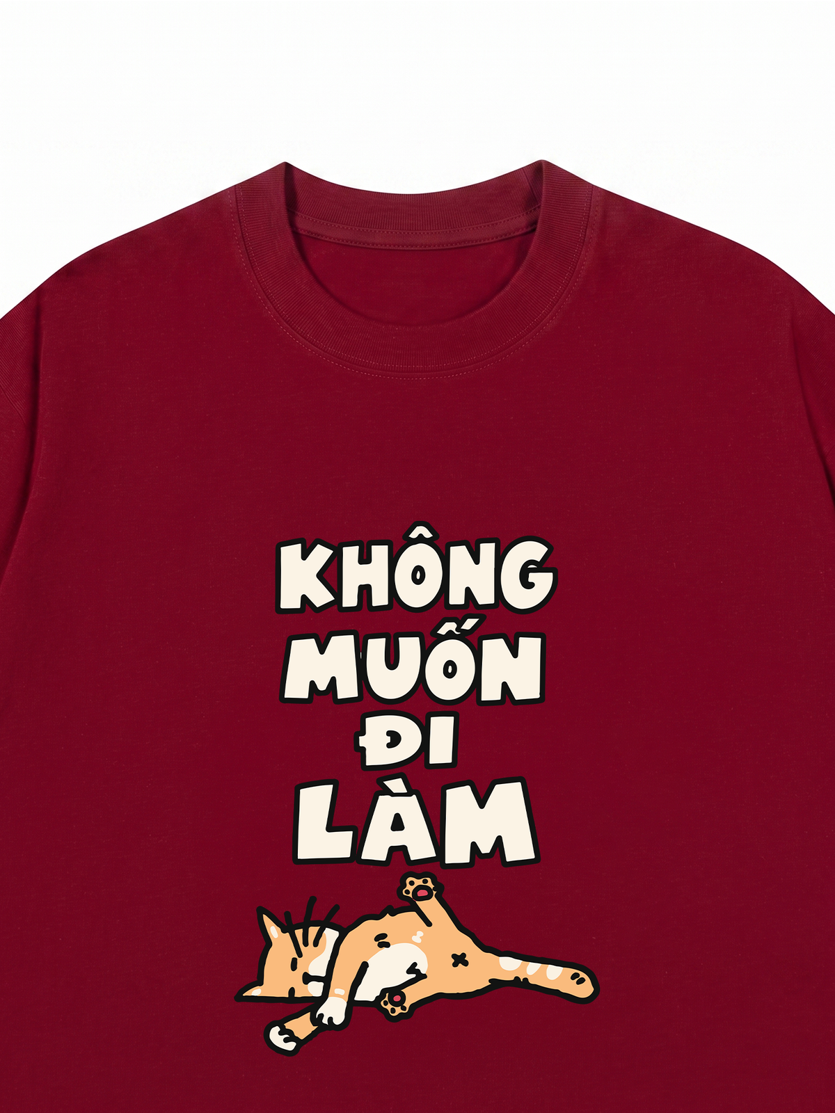 Áo Thun Relaxed Fit Không Muốn Đi