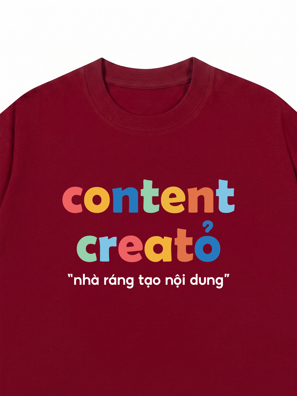Áo Thun Relaxed Fit Content Creator