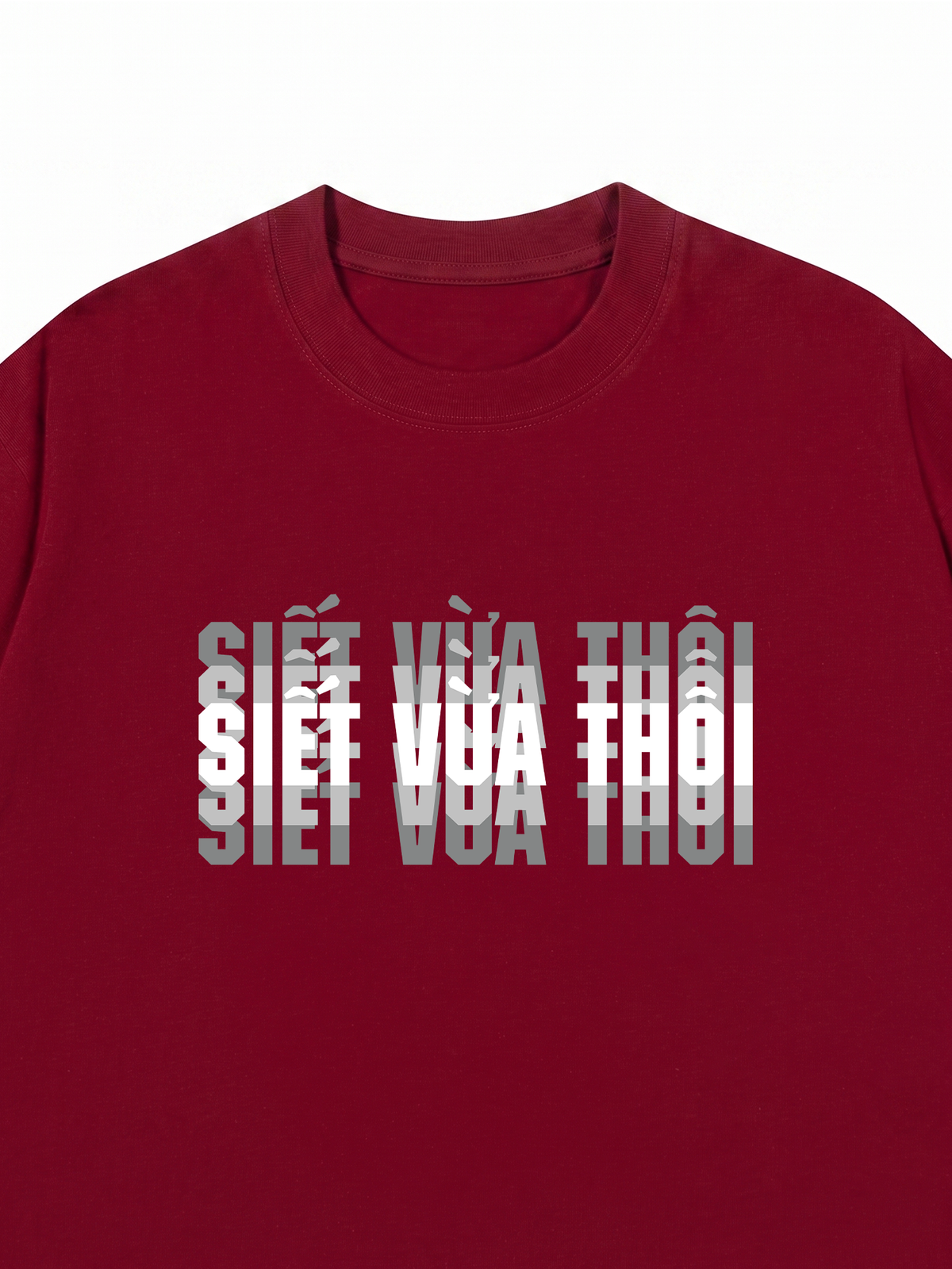 Áo Thun Relaxed Fit Siết Vừa Thôi