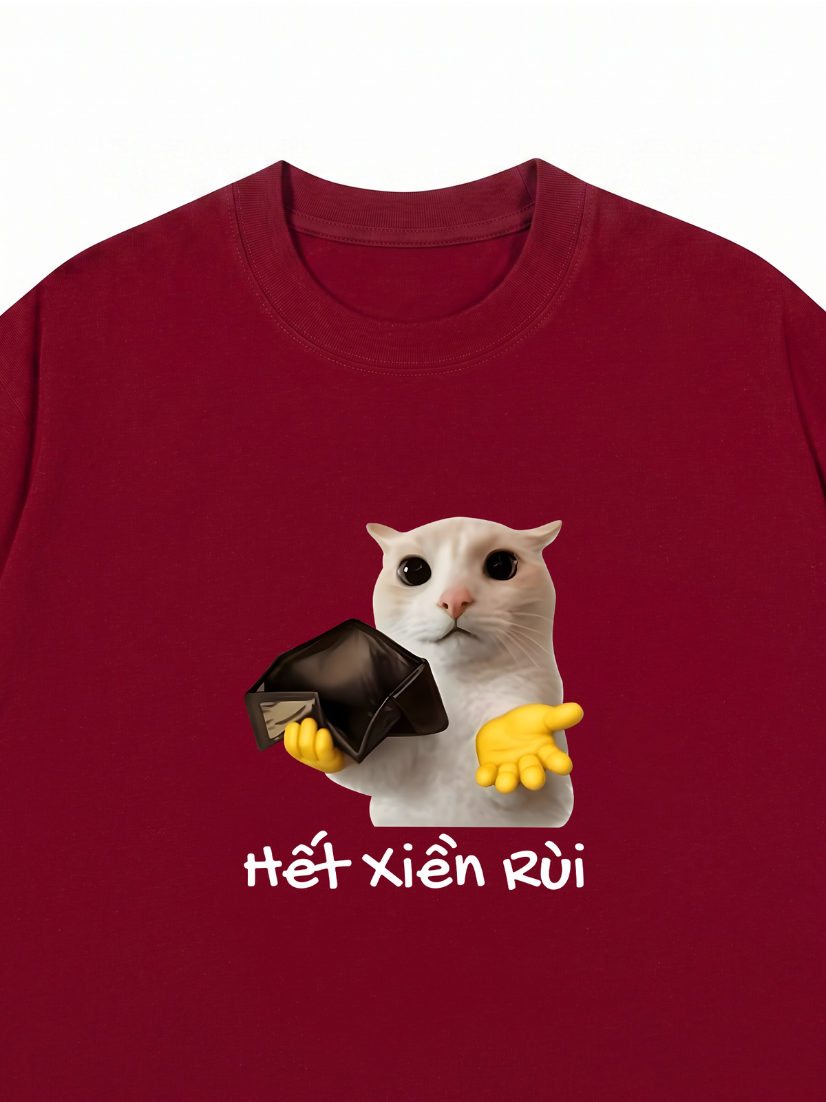 Áo Thun Relaxed Fit Hết Xiền Rùi