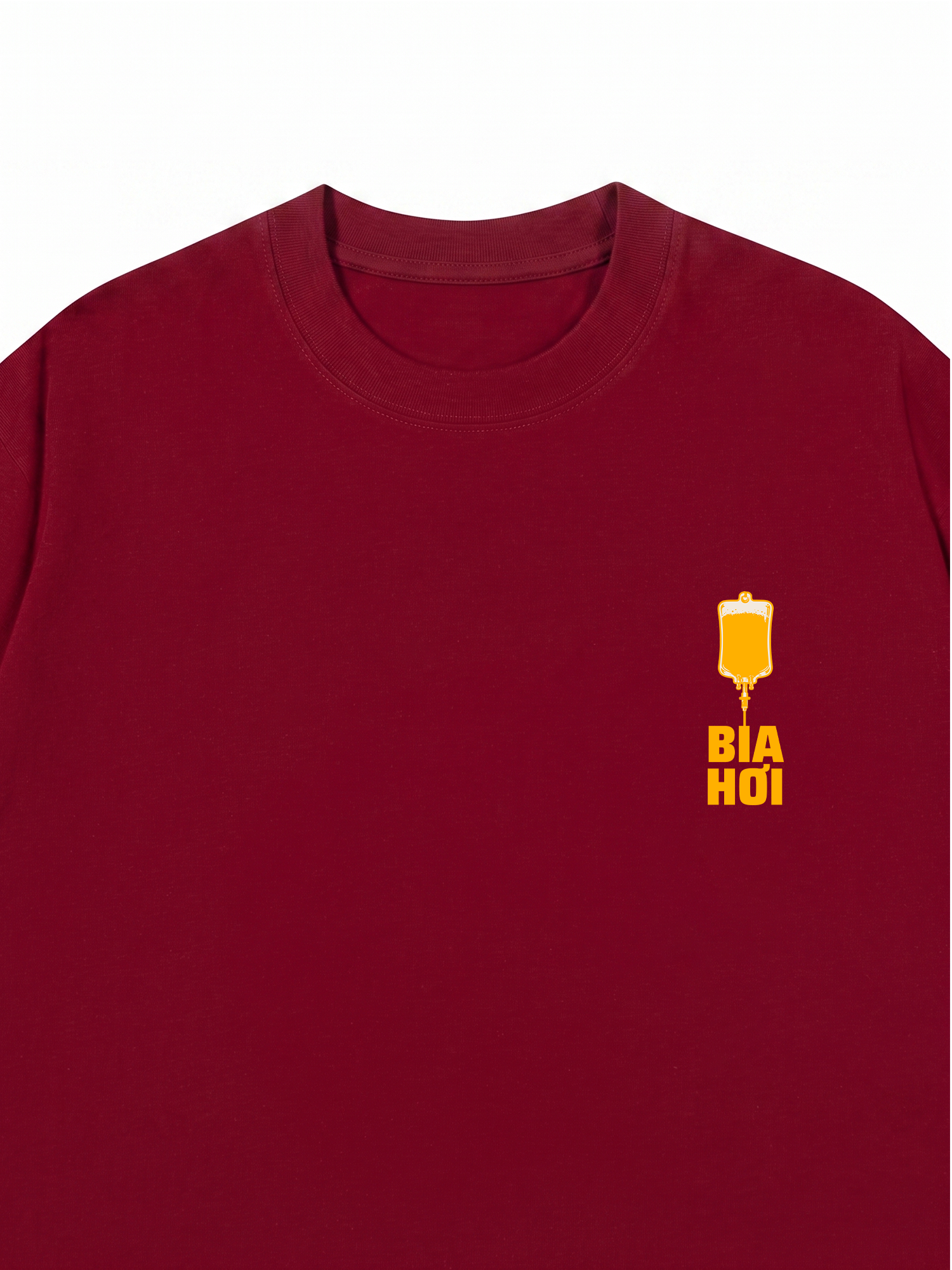 Áo Thun Relaxed Fit Blood Type Is Bia Hơi