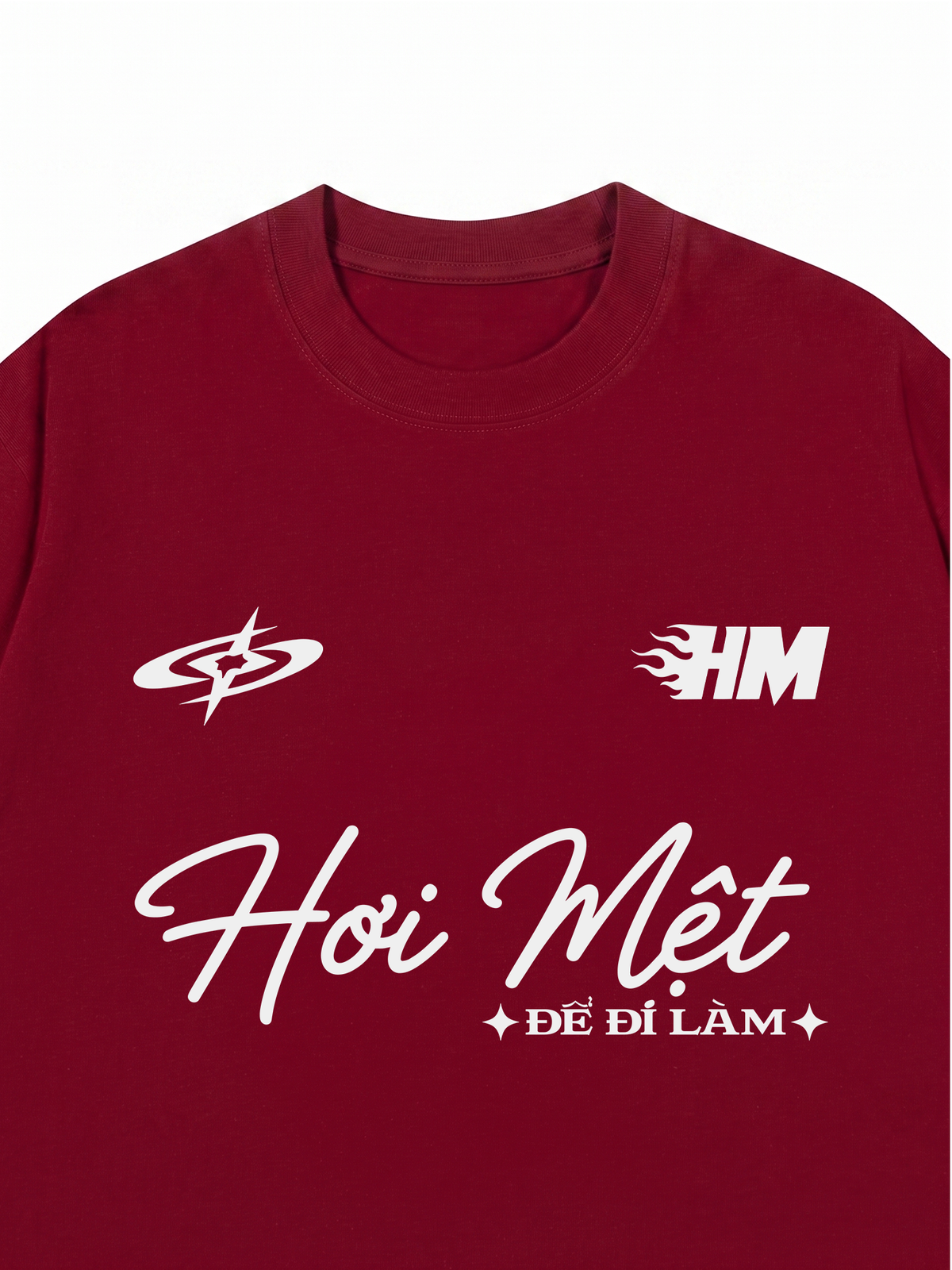 Áo Thun Relaxed Fit Hơi Mệt Để Đi Làm