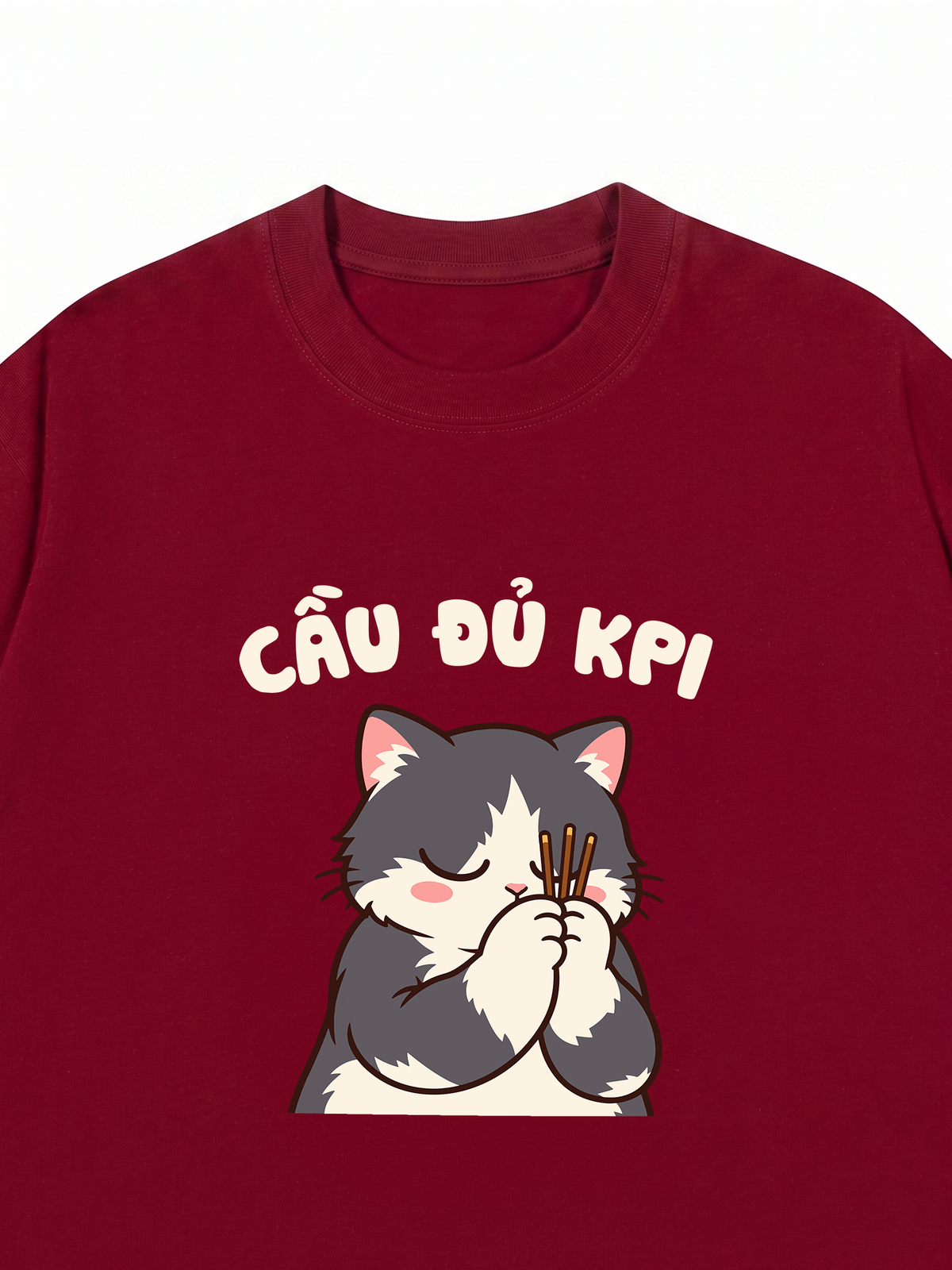Áo Thun Relaxed Fit Cầu Đủ KPI