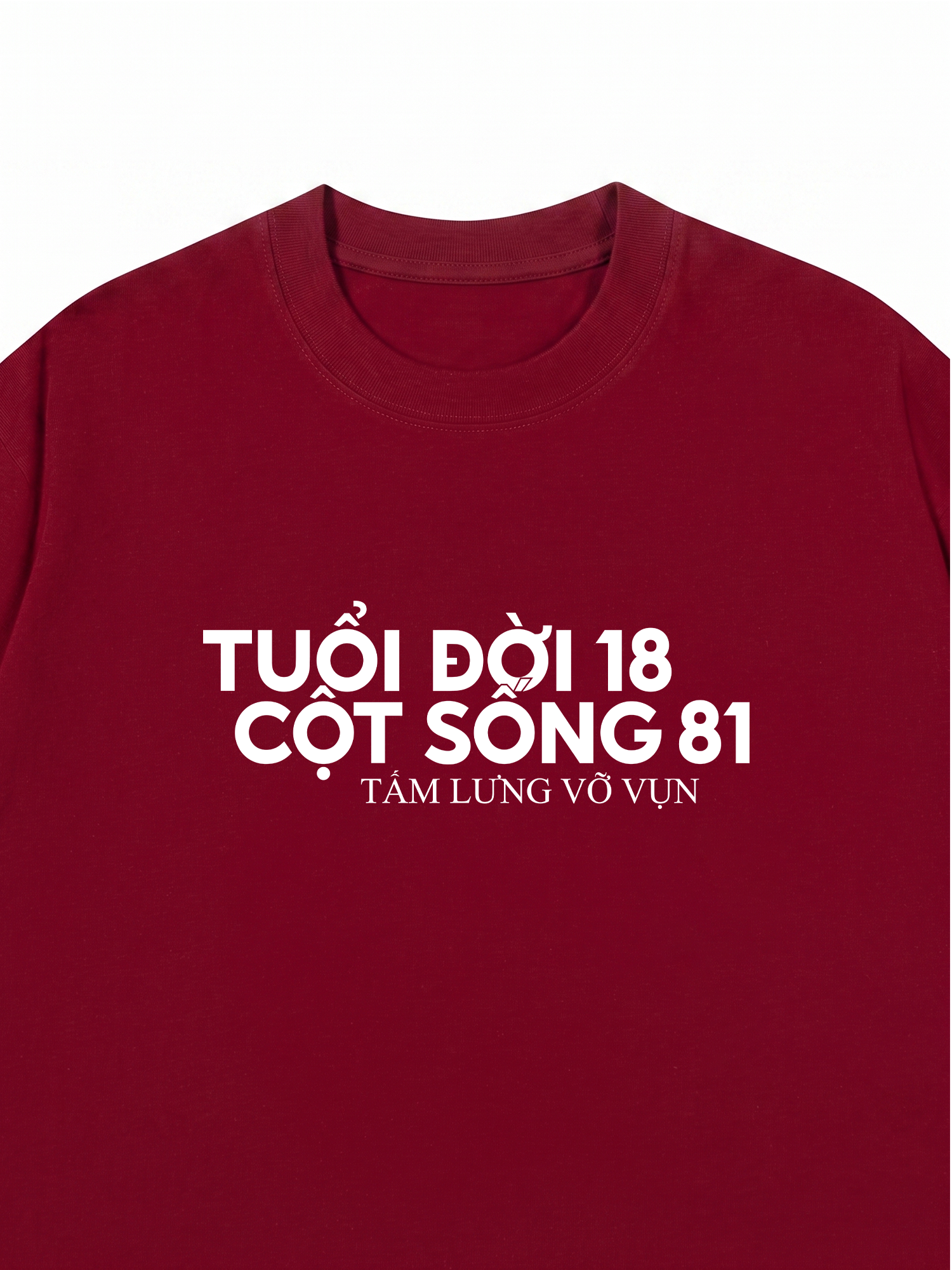 Áo Thun Relaxed Fit Tuổi Đời 18