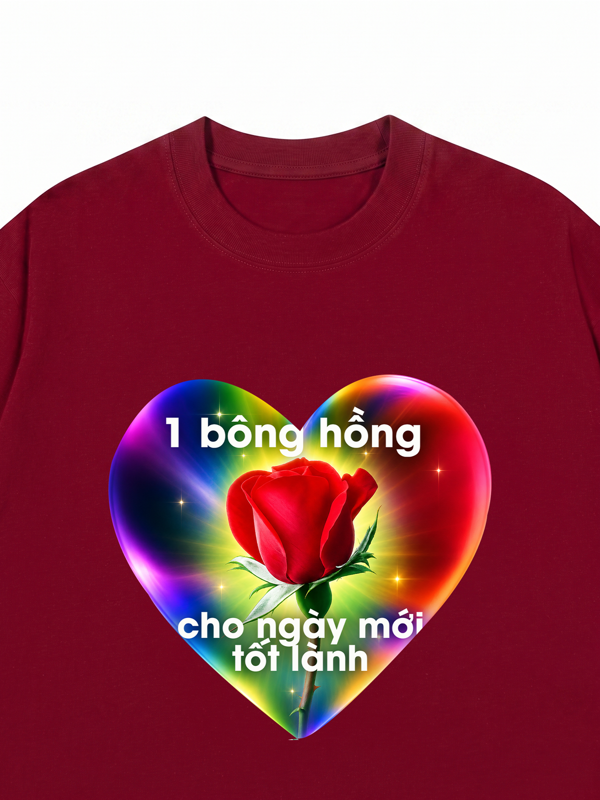 Áo Thun Relaxed Fit Ngày Mới Tốt Lành
