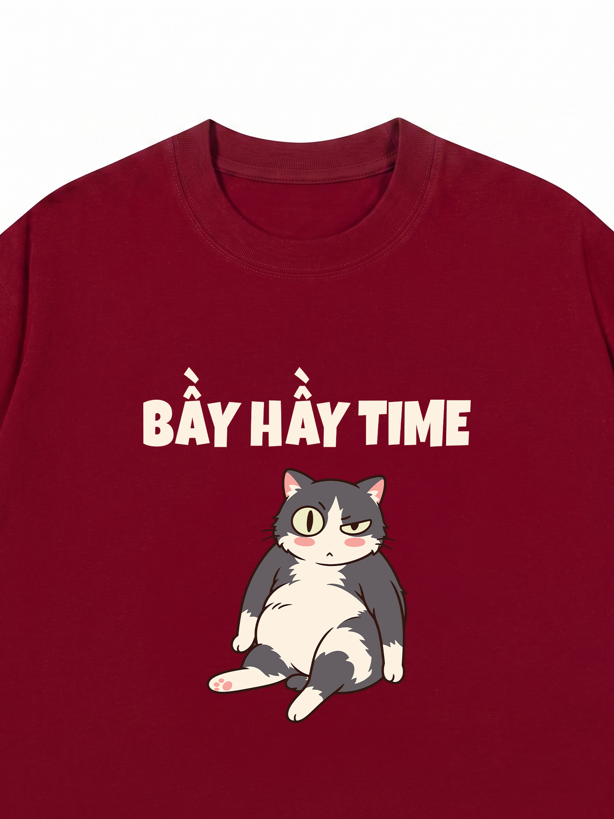 Áo Thun Relaxed Fit Bầy Hầy Time