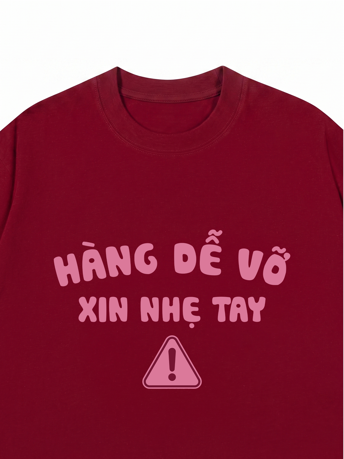 Áo Thun Relaxed Fit Cẩn Thận Vỡ