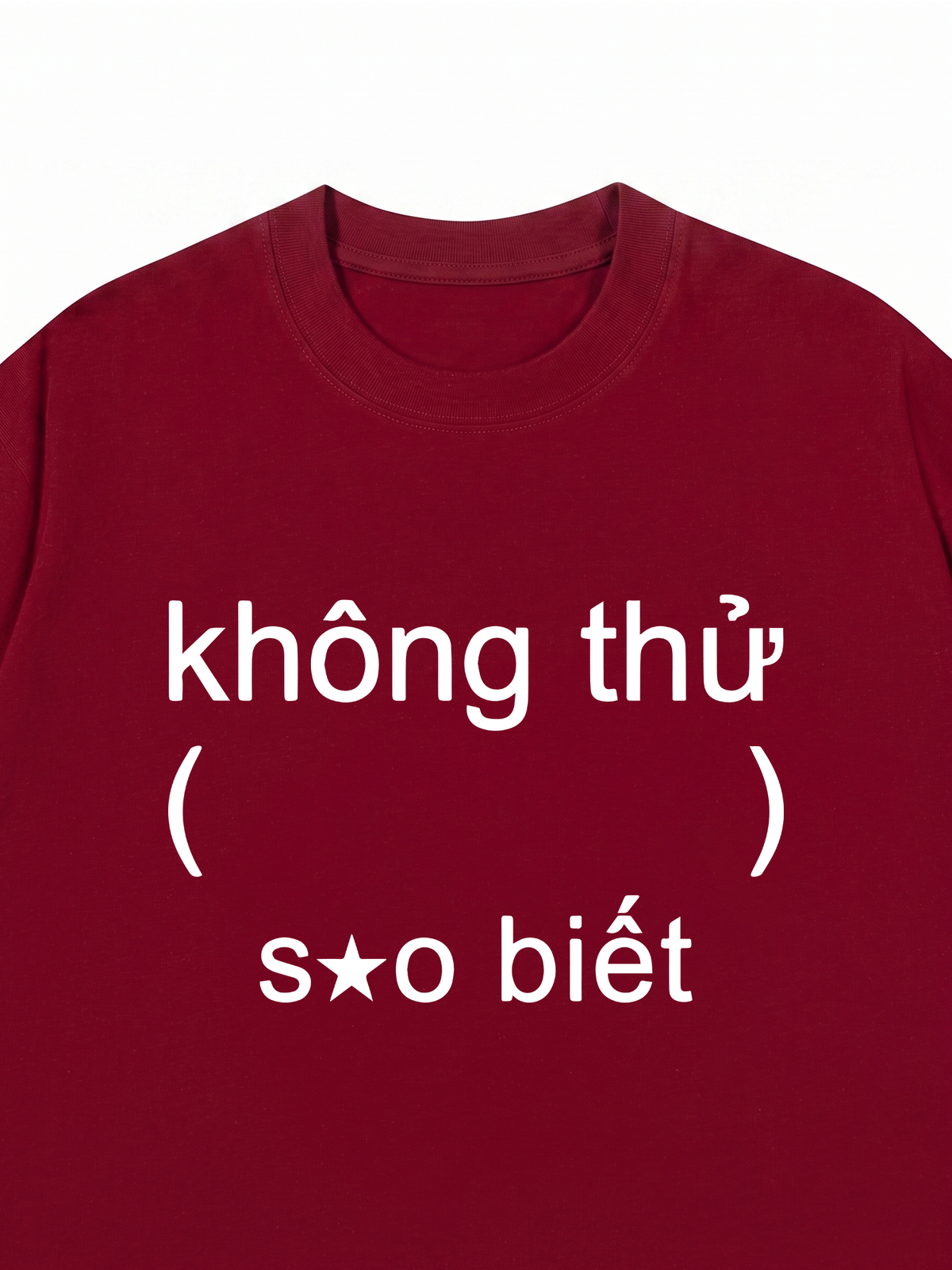Áo Thun Relaxed Fit Không Thử Sao Biết