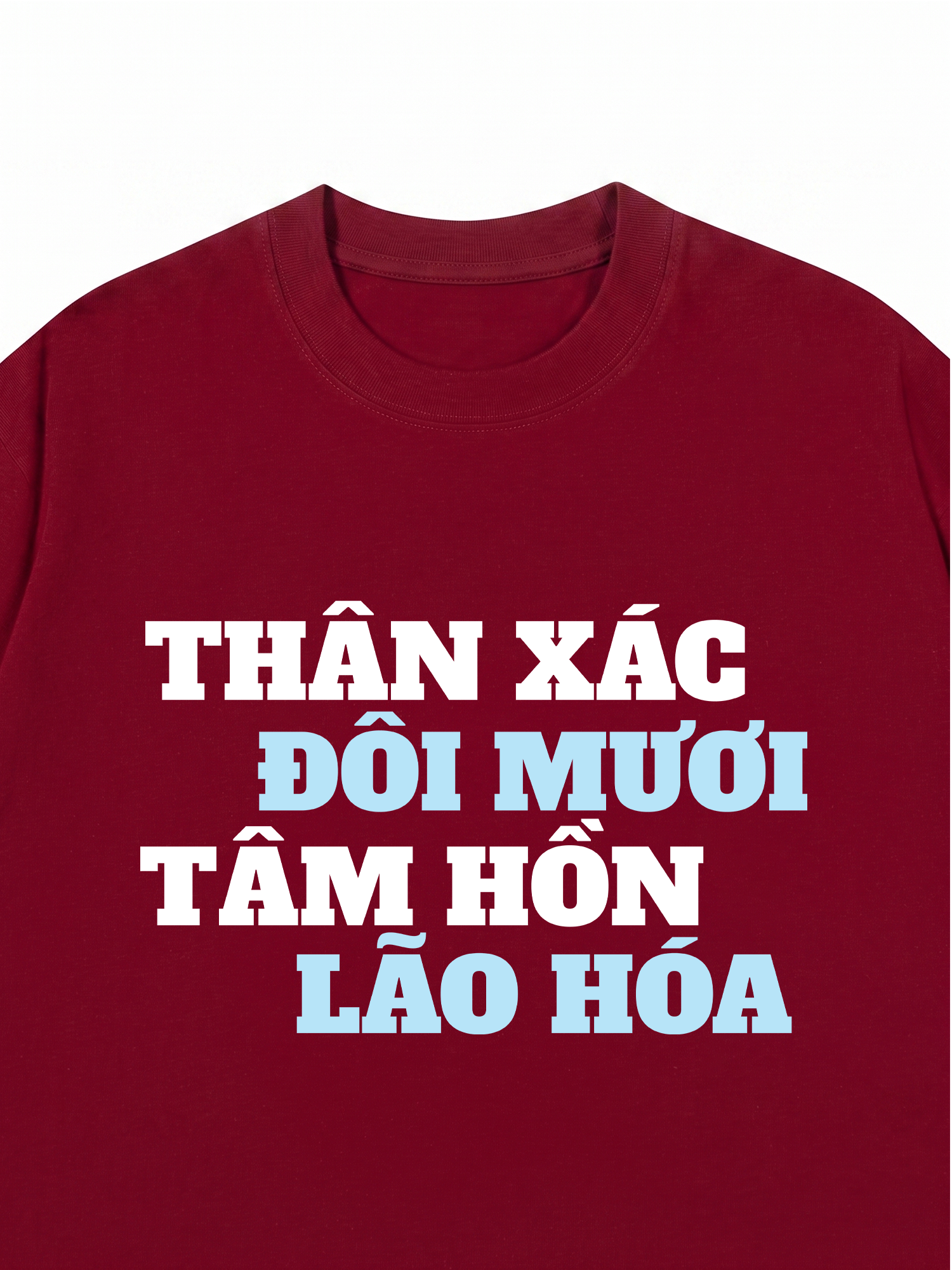 Áo Thun Relaxed Fit Thân Xác Đôi Mươi