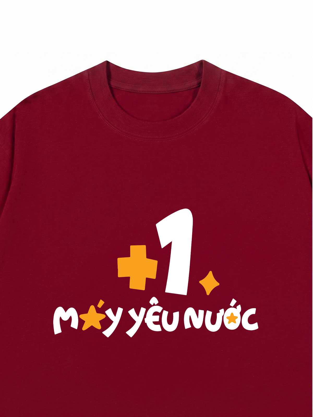 Áo Thun Relaxed Fit + 1 Máy Yêu Nước