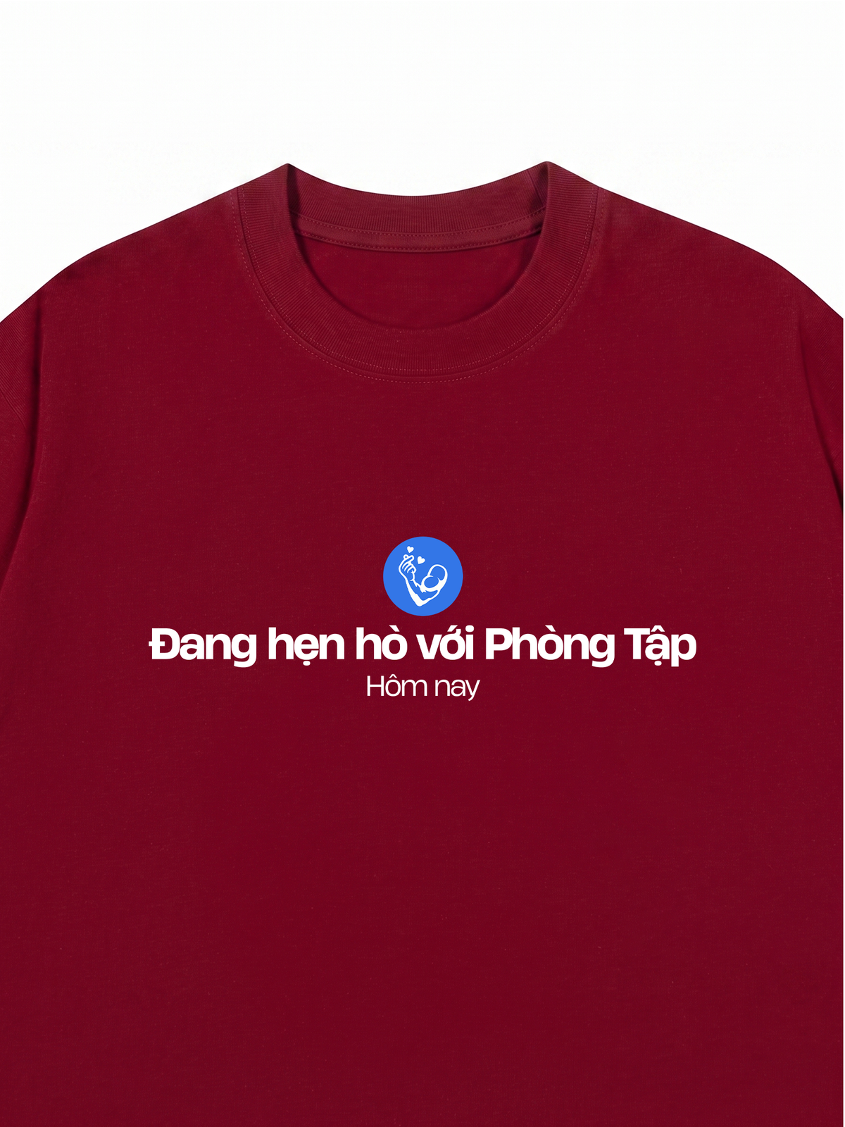 Áo Thun Relaxed Fit Hẹn Hò Phòng Tập