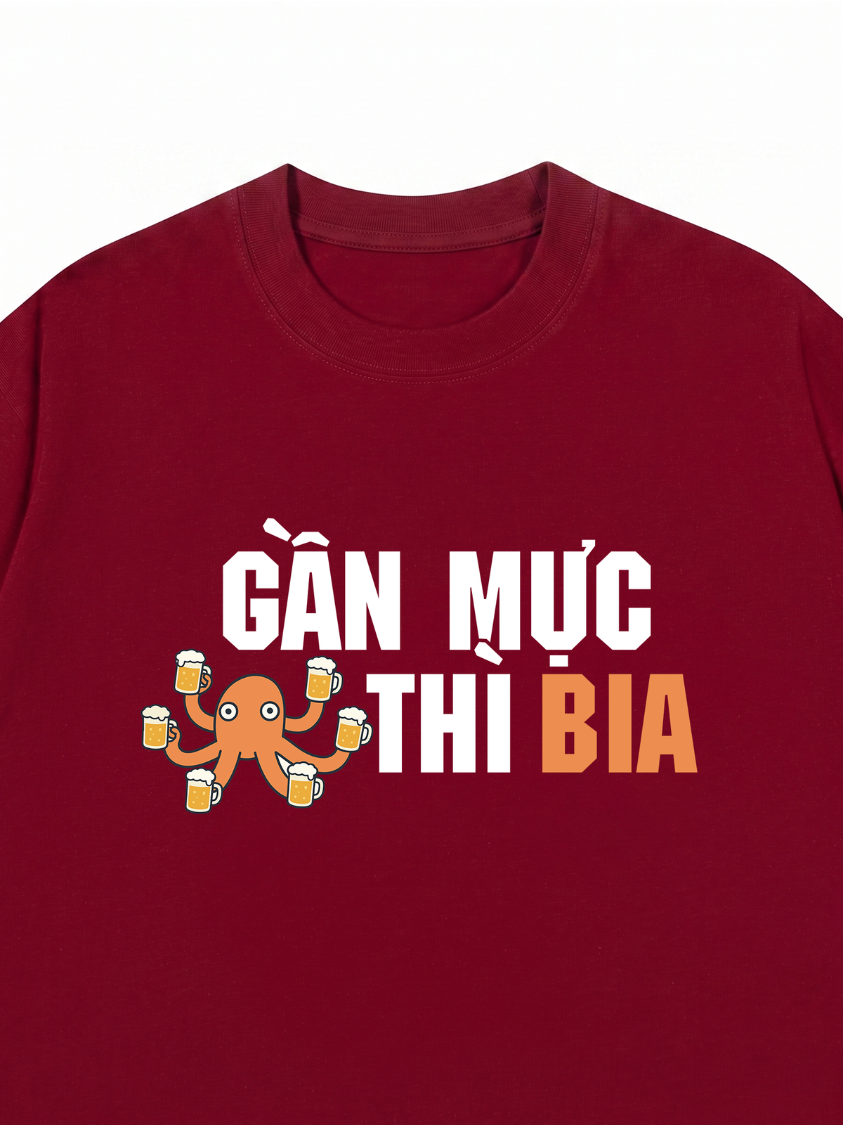 Áo Thun Relaxed Fit Gần Mực Thì Bia