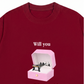 Áo Thun Relaxed Fit Will You Pilates With Me