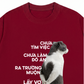 Áo Thun Relaxed Fit Cột Sống Sinh Viên