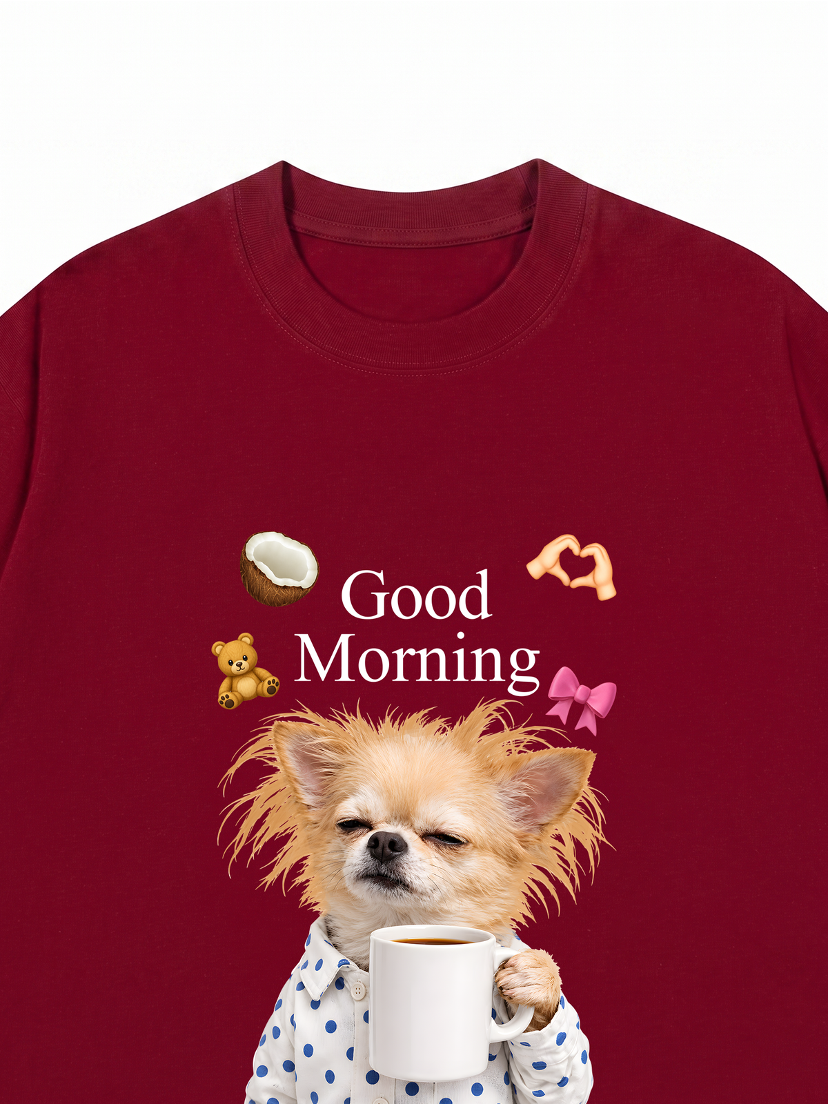 Áo Thun Relaxed Fit Good Morning
