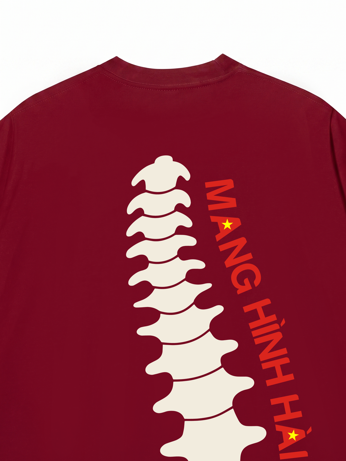Áo Thun Relaxed Fit Mang Hình Hài Đất Nước