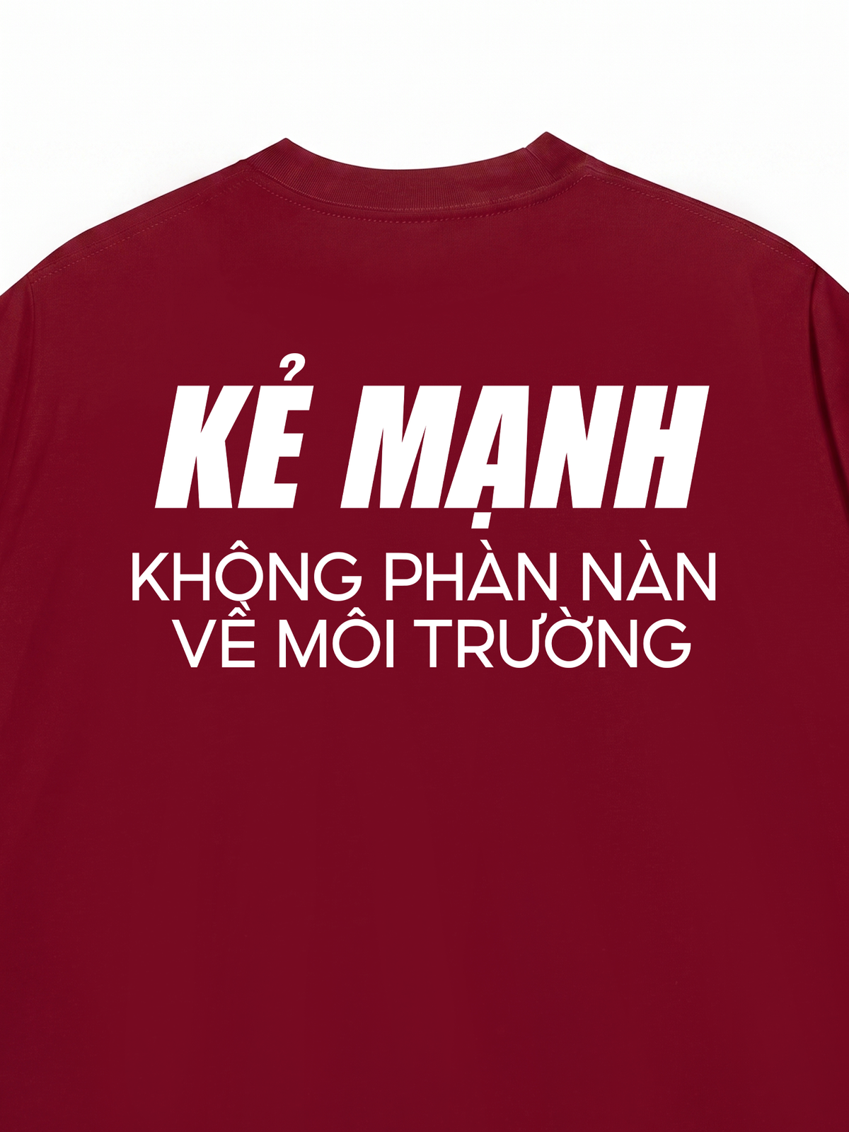 Áo Thun Relaxed Fit Kẻ Mạnh
