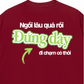 Áo Thun Relaxed Fit Đứng Dậy Chạm Cỏ