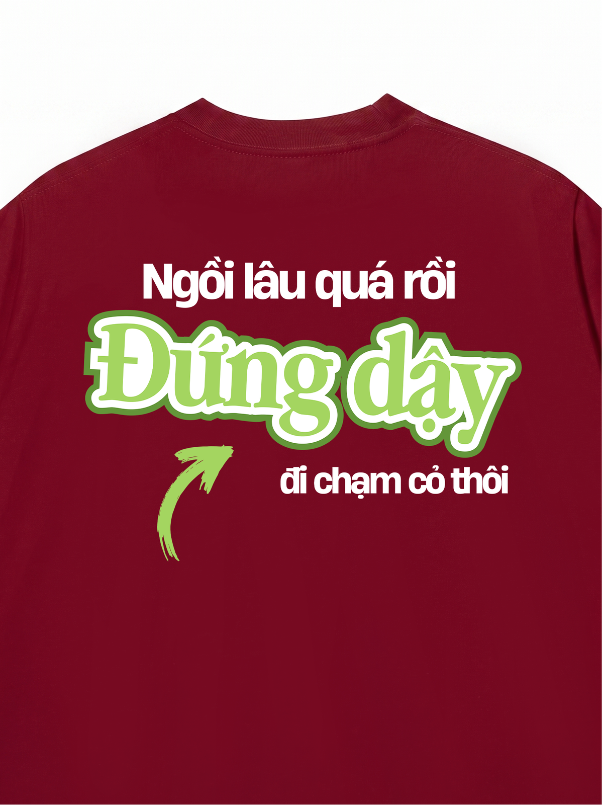 Áo Thun Relaxed Fit Đứng Dậy Chạm Cỏ