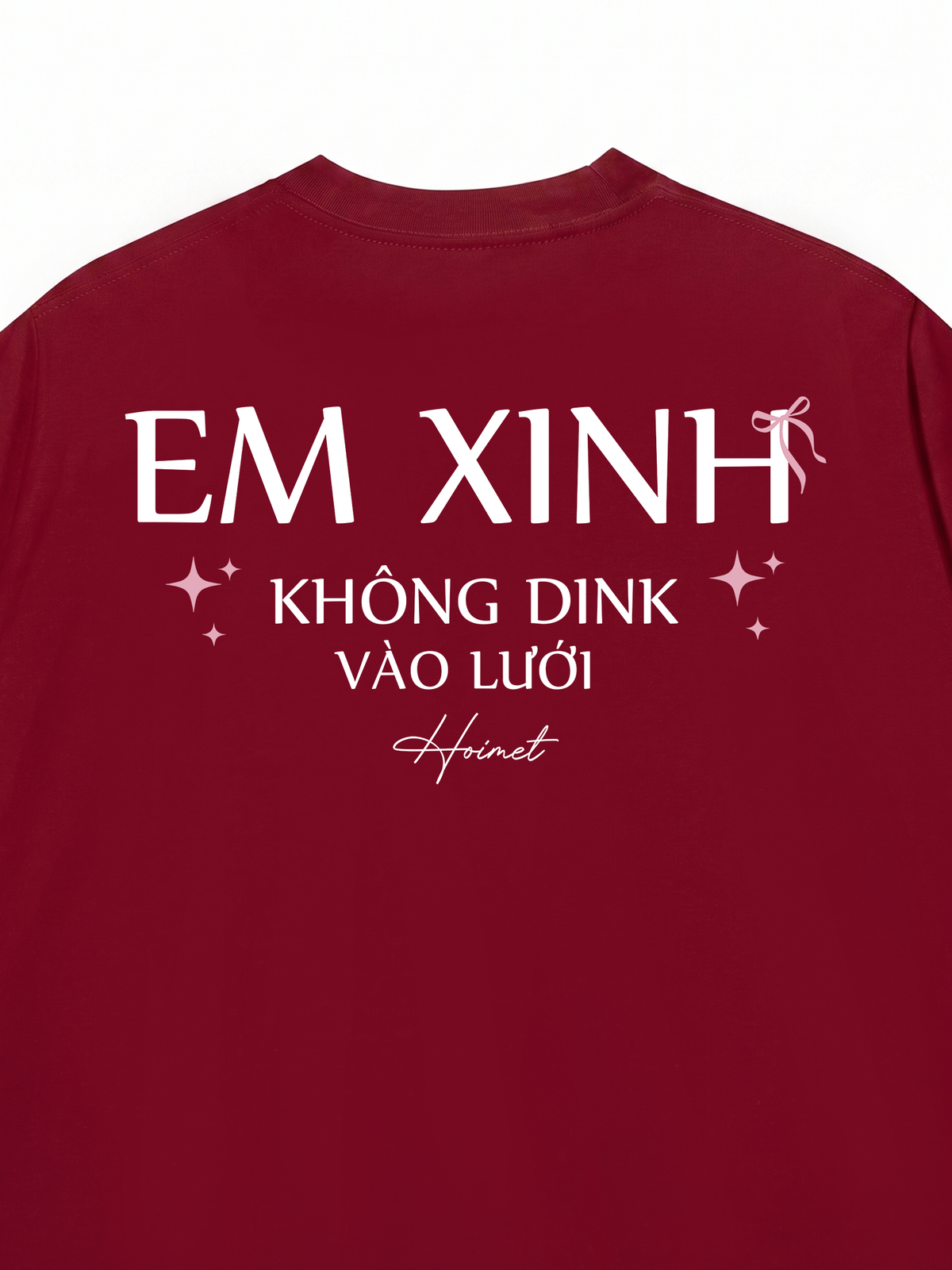 Áo Thun Relaxed Fit Không Dink Vào Lưới