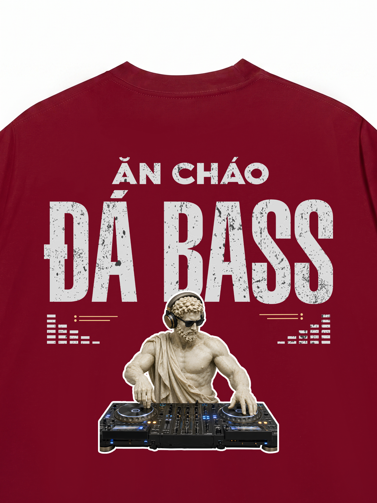 Áo Thun Relaxed Fit Ăn Cháo Đá Bass