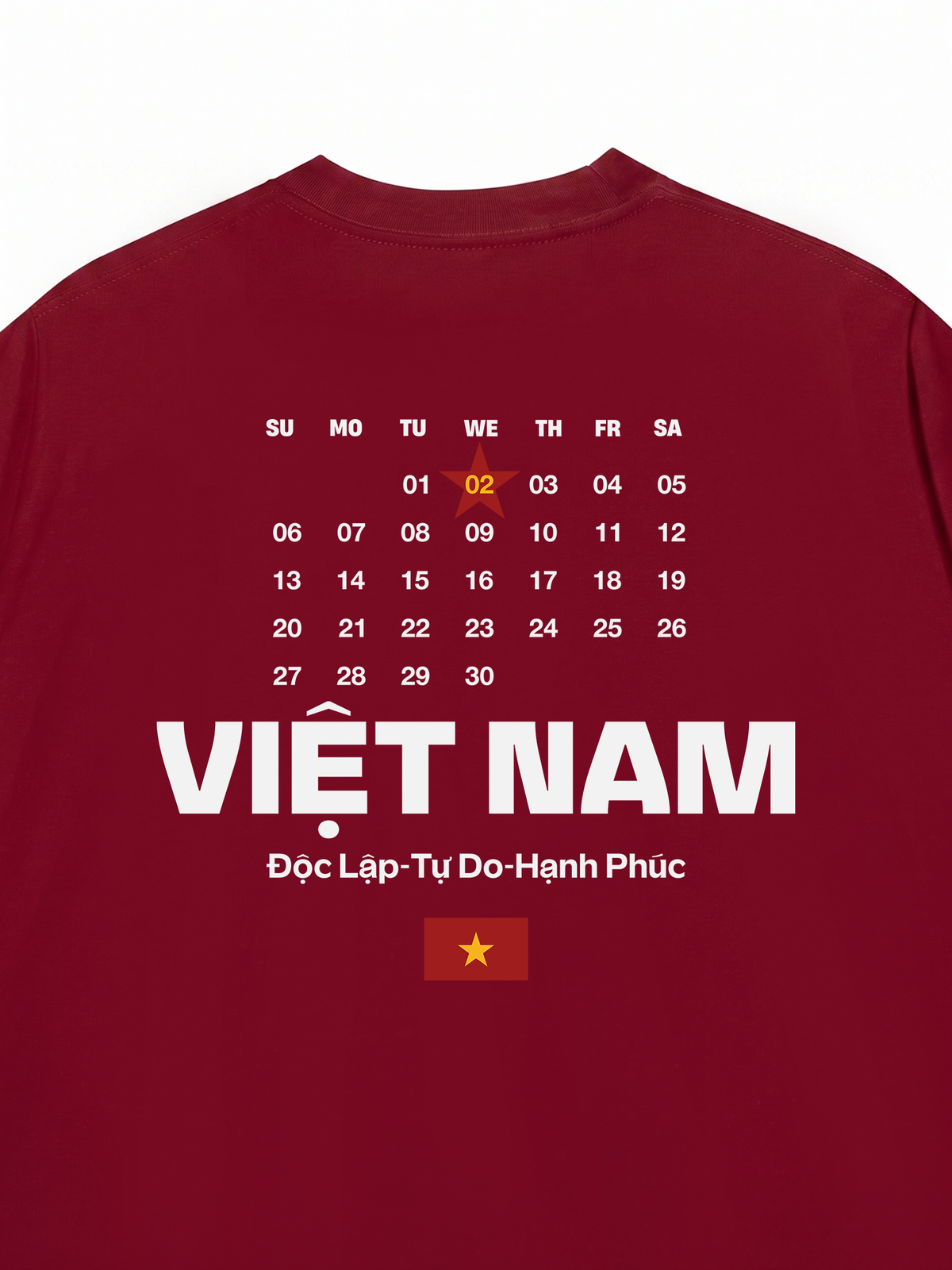 Áo Thun Relaxed Fit Quốc Khánh