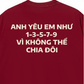Áo Thun Relaxed Fit Yêu Em Như