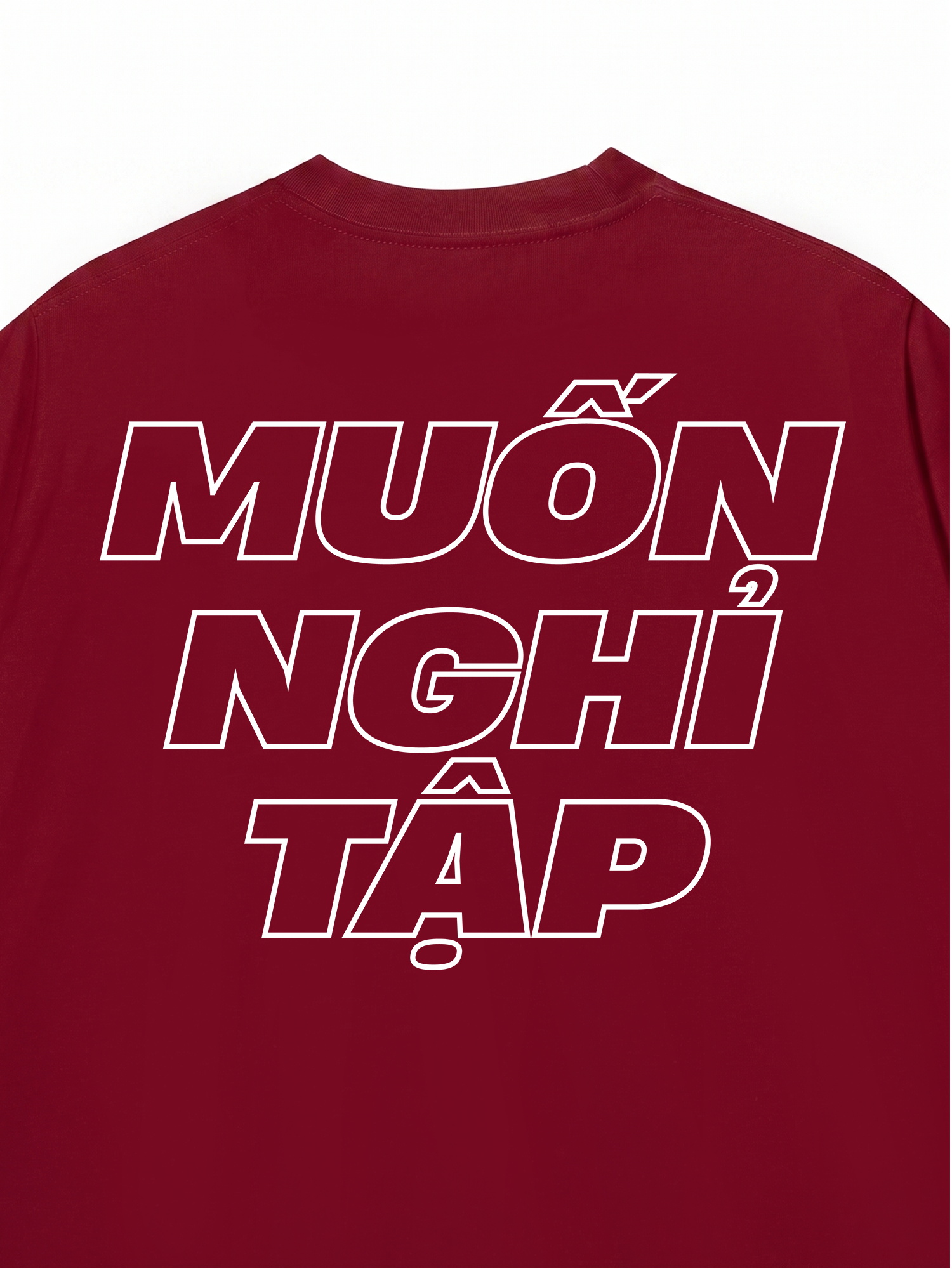 Áo Thun Relaxed Fit Muốn Nghỉ Tập Tạ
