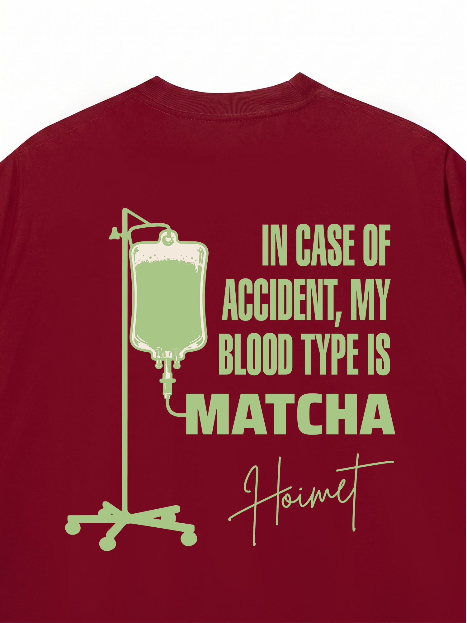 Áo Thun Relaxed Fit Blood Type Is Matcha